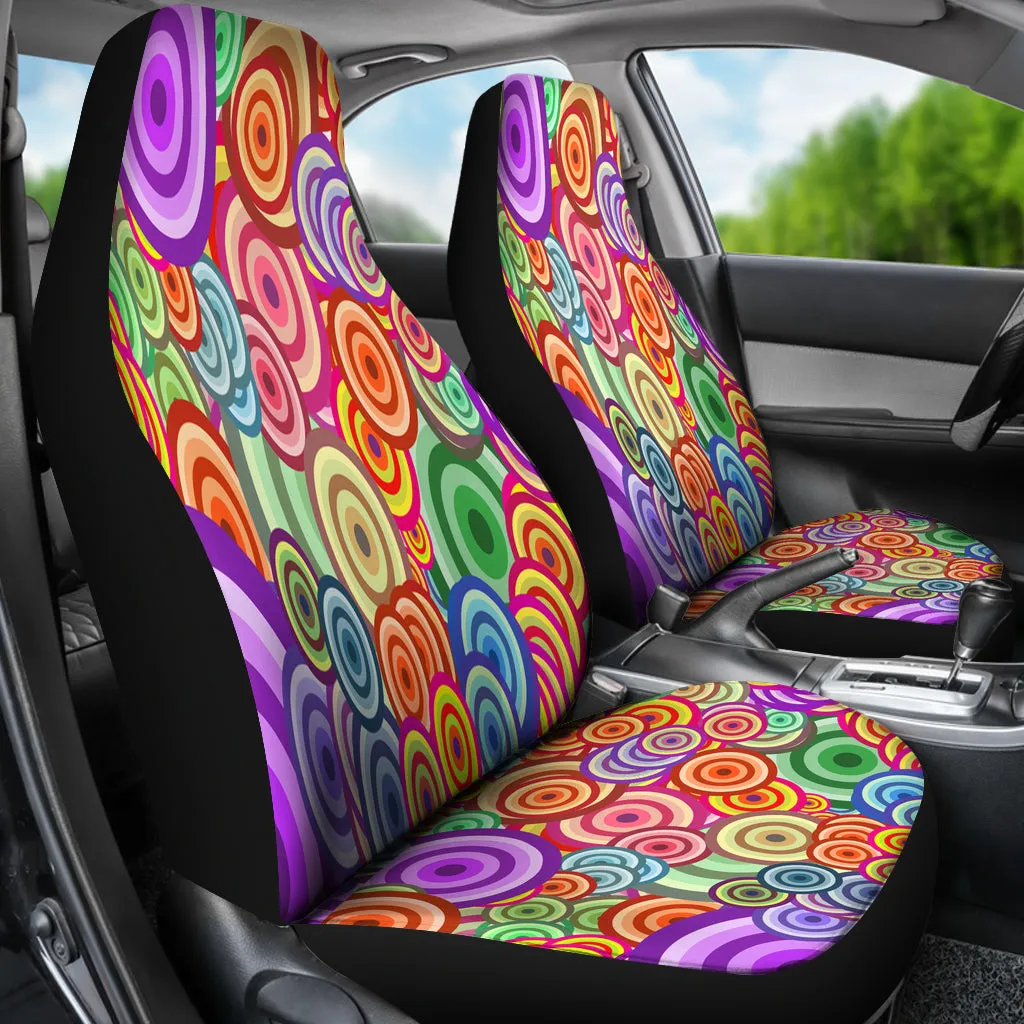 Retro Car Seat Covers (Set of 2)