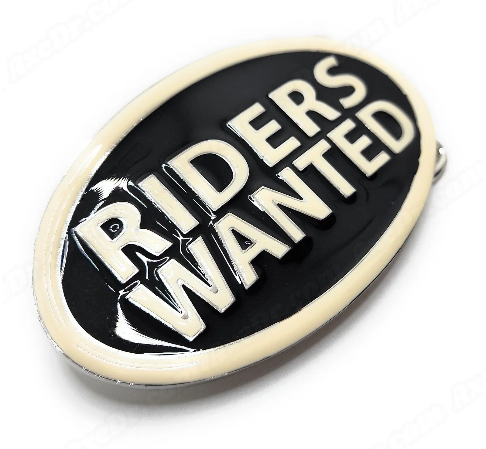 Riders Wanted Belt Buckle