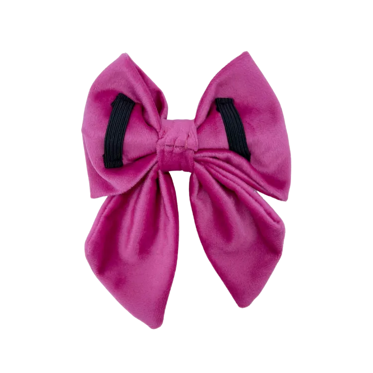 Rose Velvet - Dog Sailor Bowtie