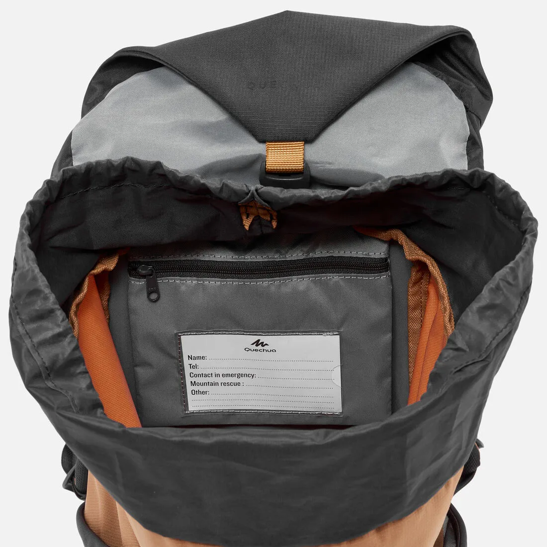 Sac à dos de randonnée enfant 7-15 ans 18L - MH500 marron