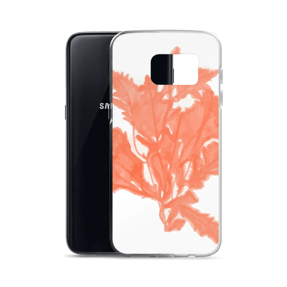 Samsung Case : Fire Coral