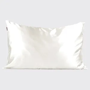 Satin Standard Size Pillowcase - Ivory
