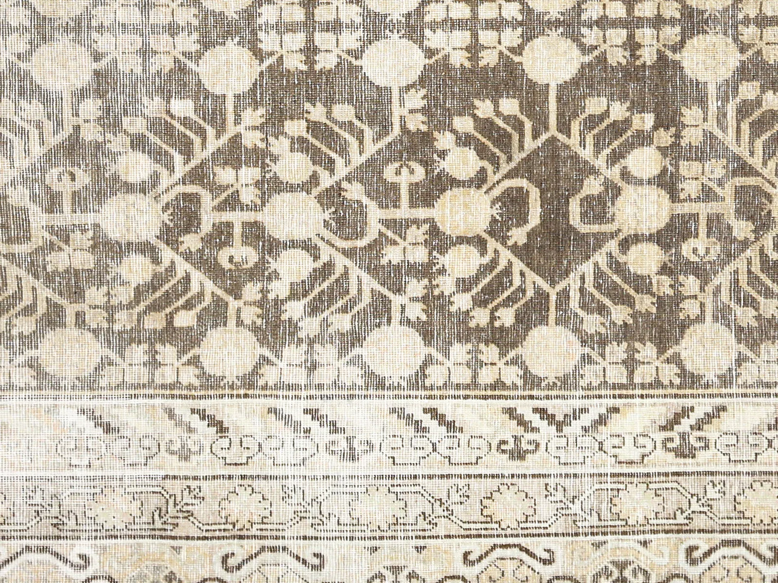 Semi Antique Samarkand Khotan Rug - 6'1" x 12'2"