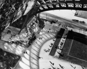 Shadows of the Eiffel Tower