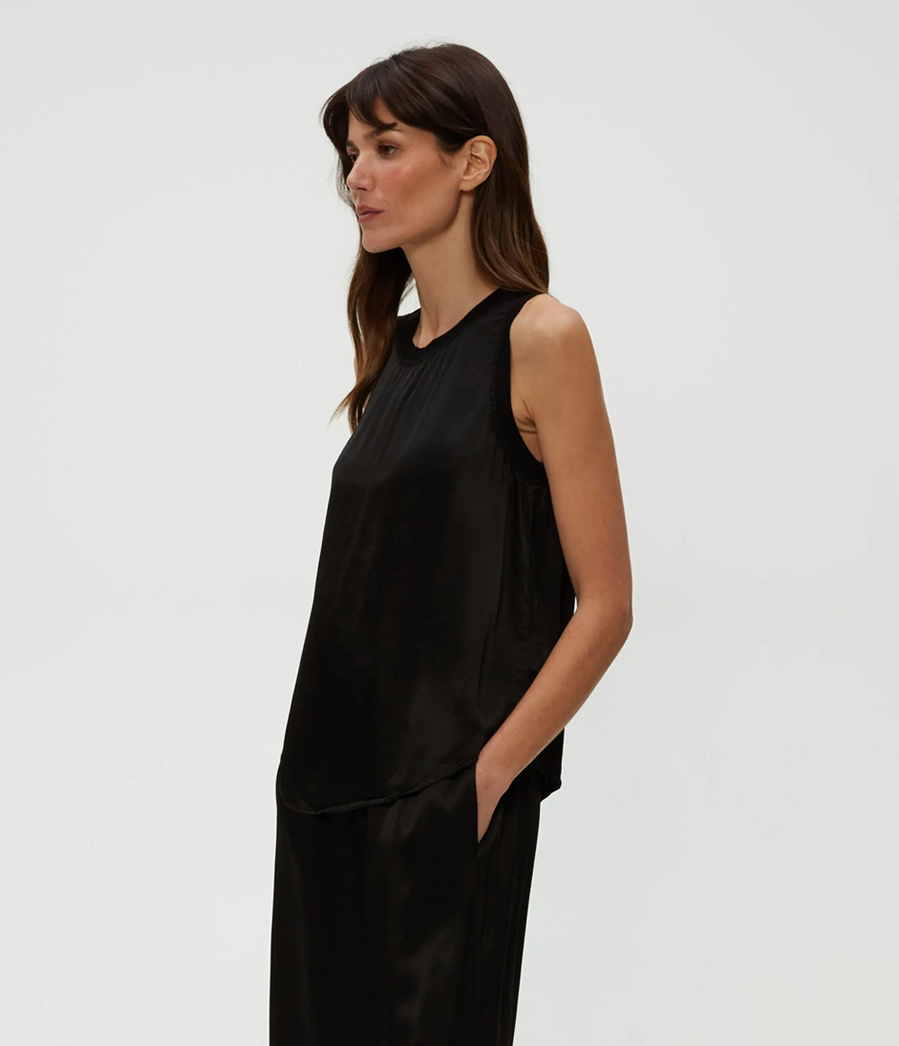 Shay Satin Tank