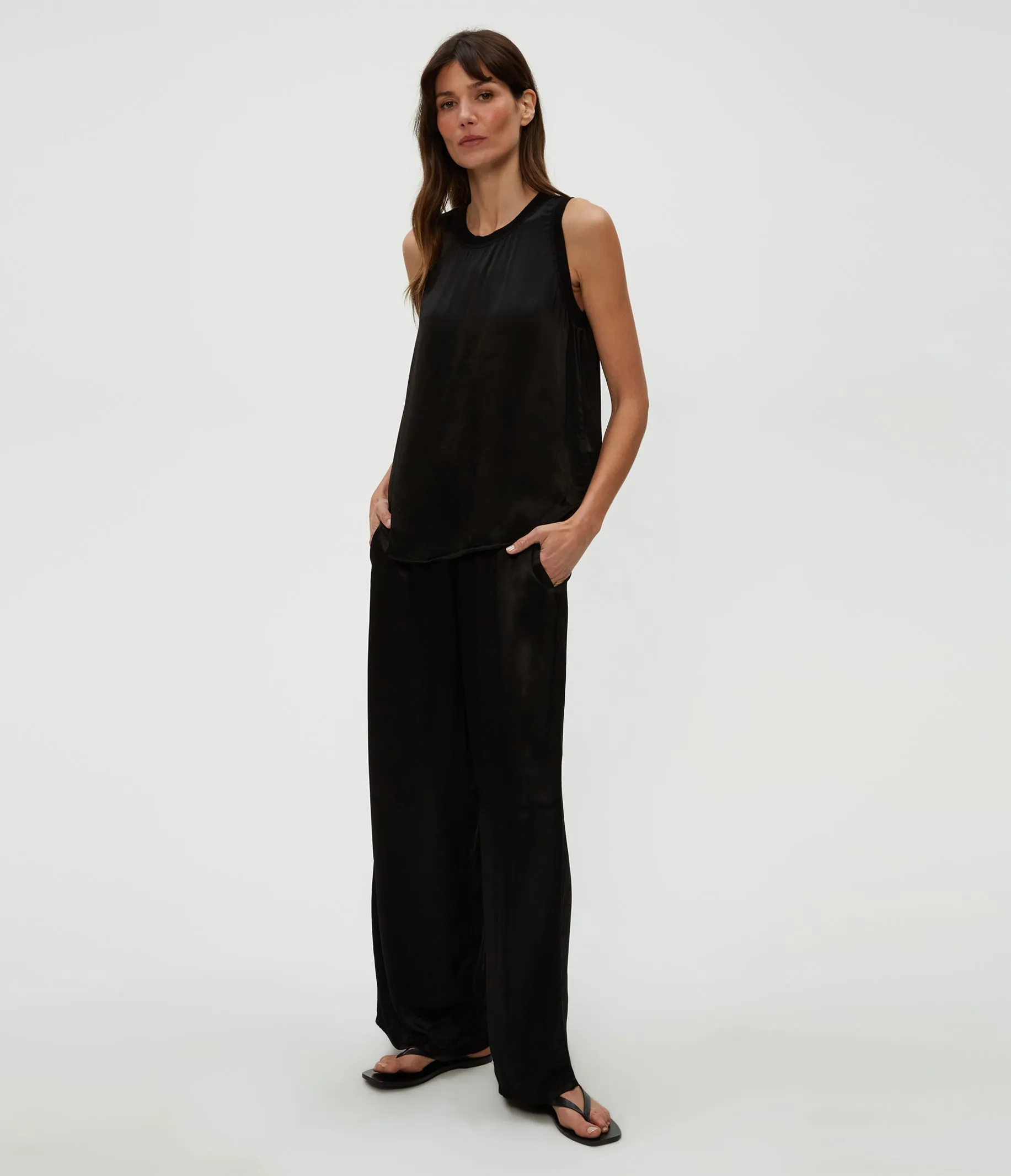 Shay Satin Tank