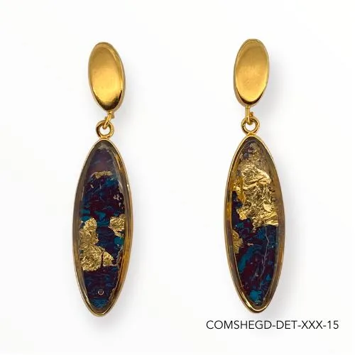 Sheree Drop Earrings | Gold