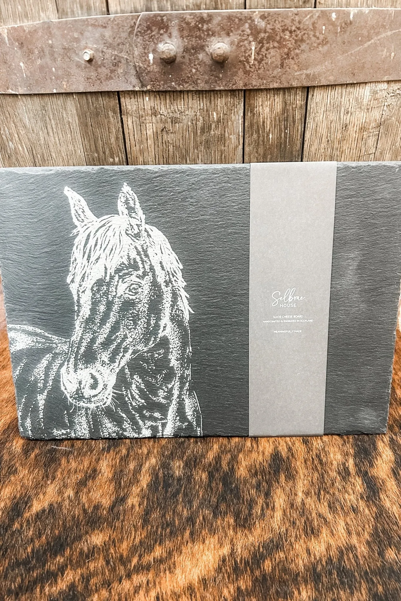 Slate Cheese Board- Sheep or Horse