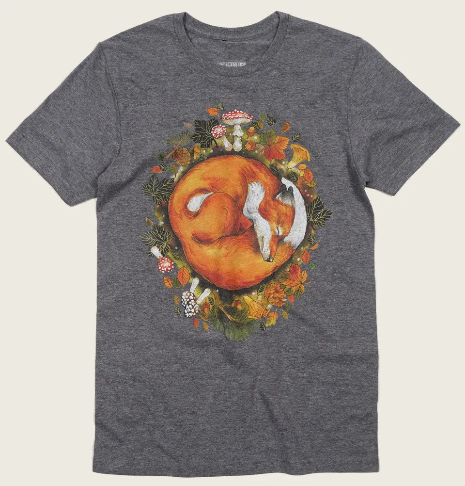 Sleeping Fox Unisex T-shirt