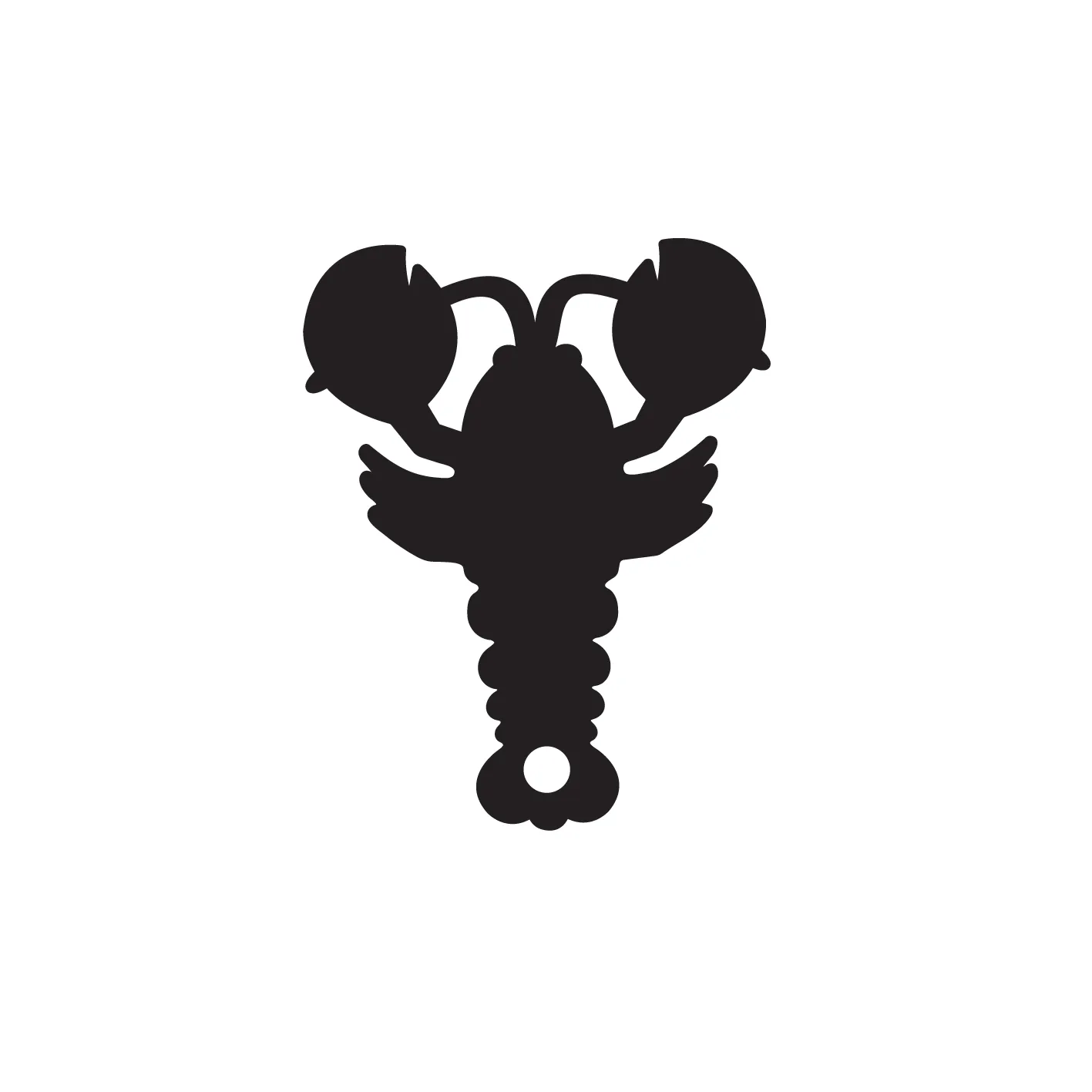 Small Lobster - Mini Cabochons - 10 Pairs