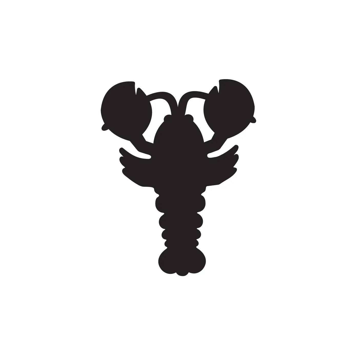 Small Lobster - Mini Cabochons - 10 Pairs