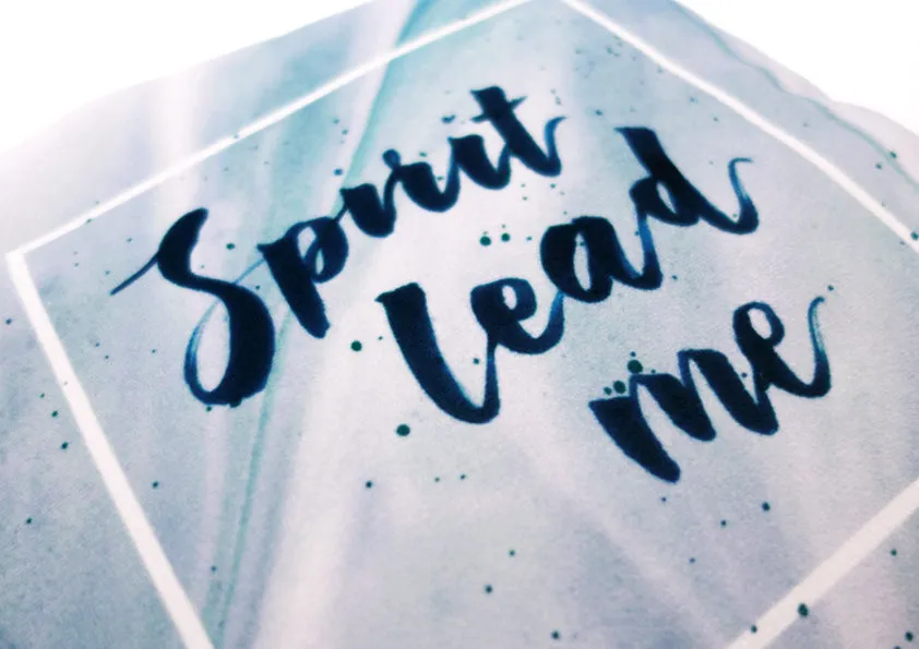 Spirit Lead Me {Cushion Cover}