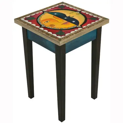 Square End Table by Sticks END016 D79500