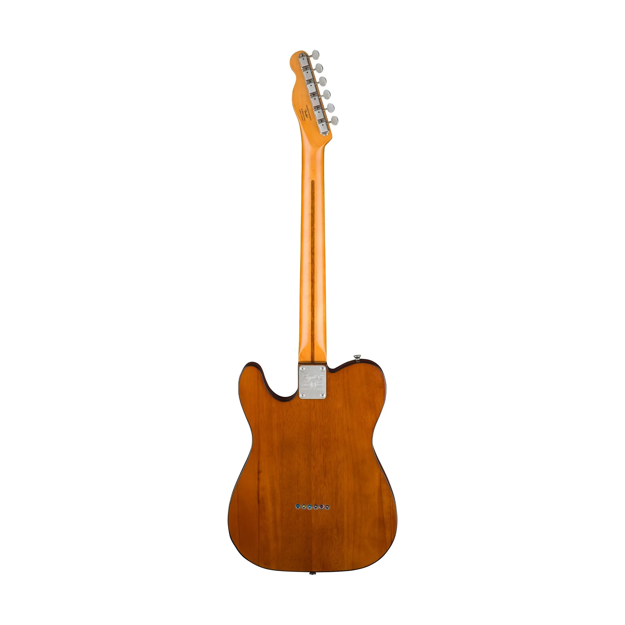 Squier 40th Anniversary Telecaster Vintage Edition Electric Guitar, Maple FB, Satin Mocha (B-Stock)