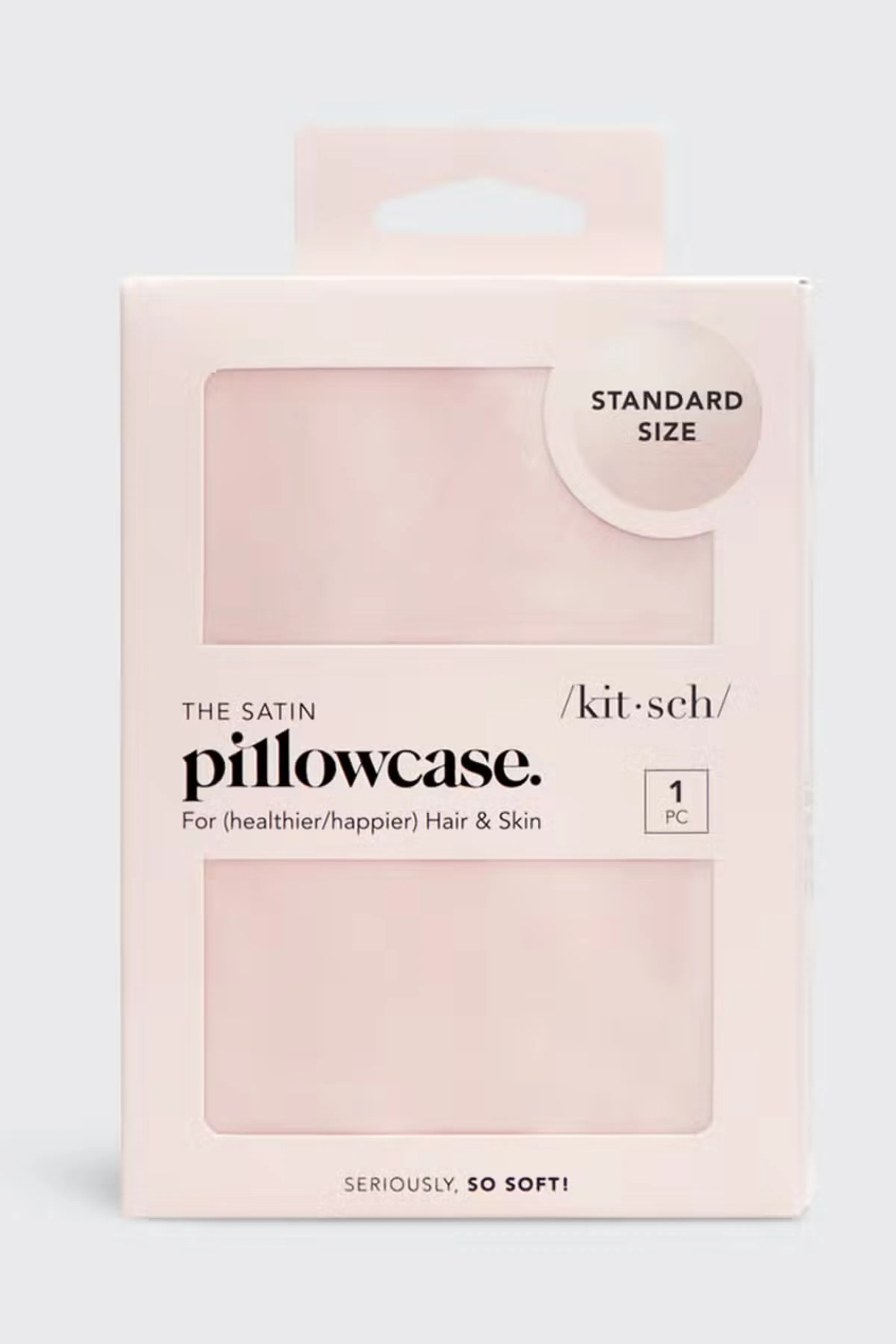 Standard Satin Pillowcase - Blush