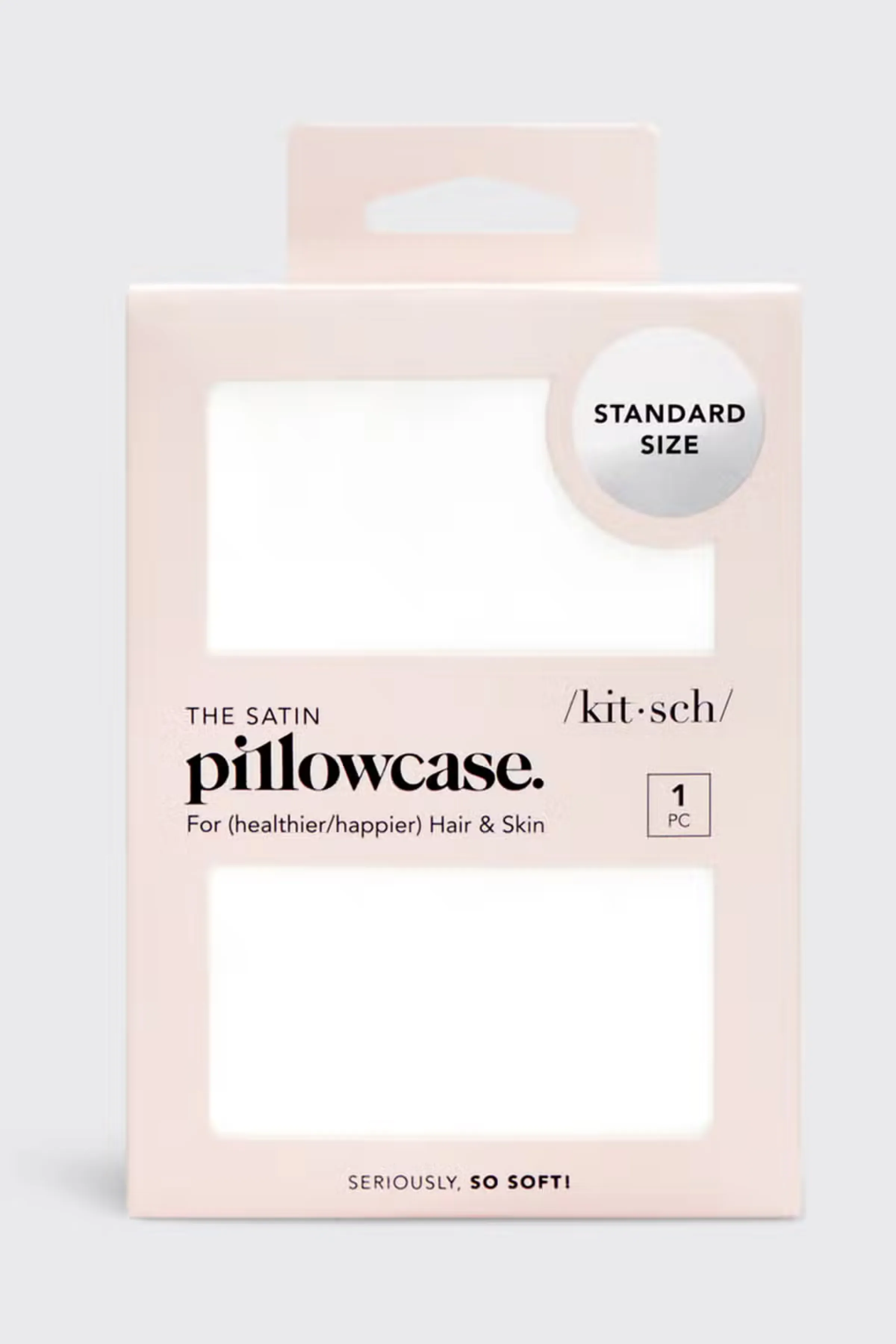 Standard Satin Pillowcase - White
