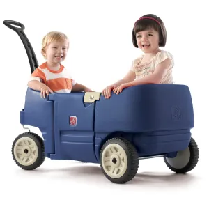 Step2 Wagon for 2 Plus | Denim Blue