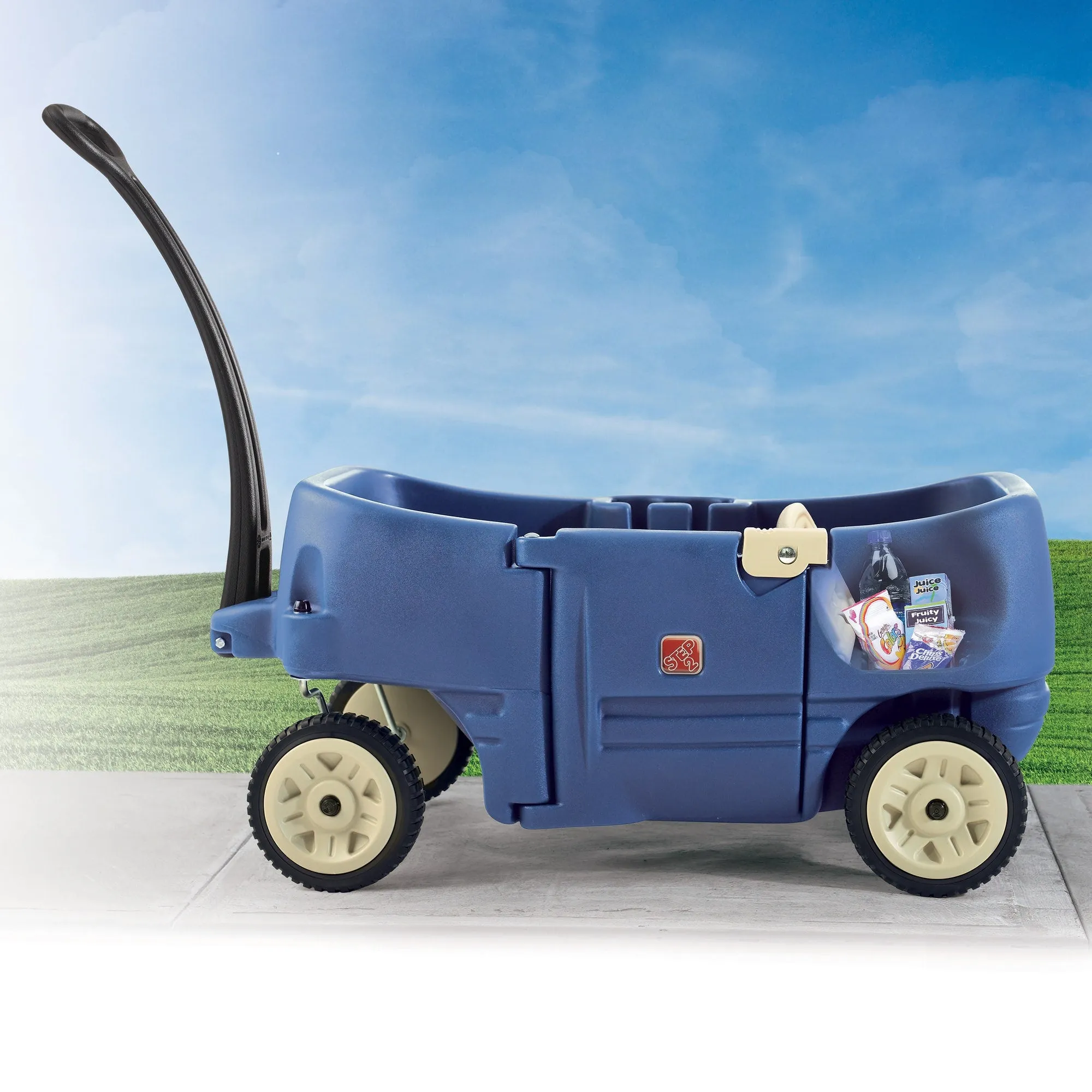 Step2 Wagon for 2 Plus | Denim Blue