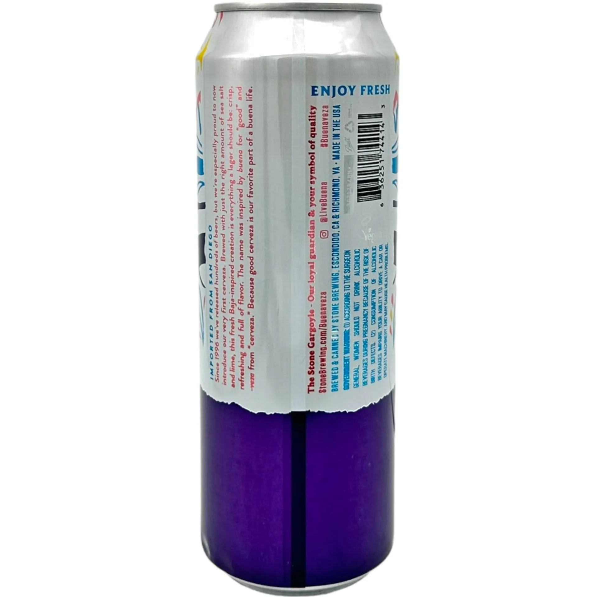 Stone Brewing Buenaveza Salt & Lime Lager