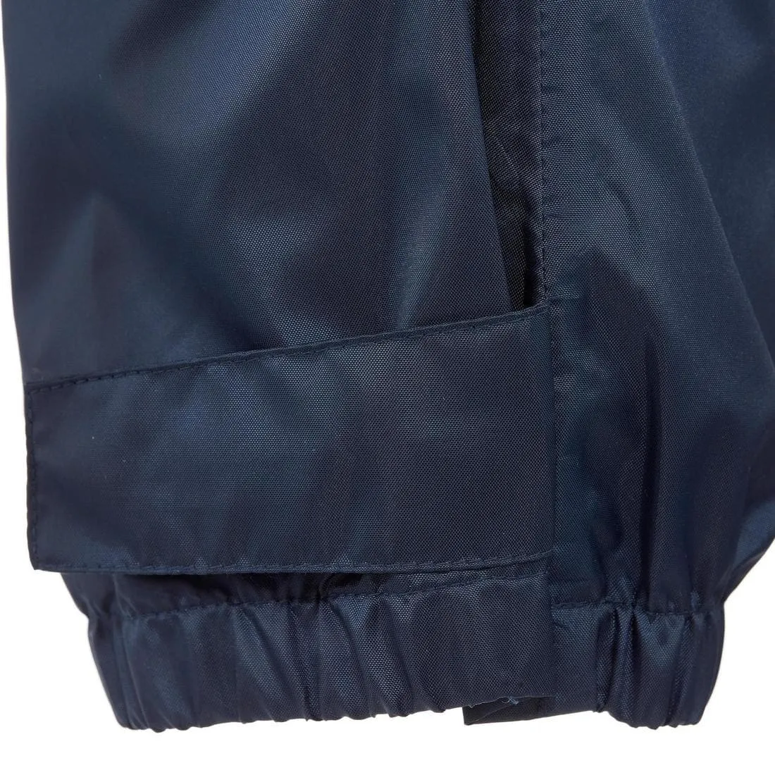 Surpantalon de randonnée imperméable enfant 2-6 ans, MH100 bleu noir