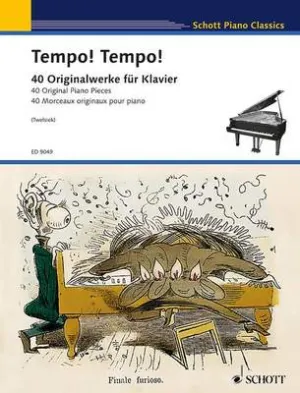 TEMPO! TEMPO! 40 ORIGINAL PIANO PIECES