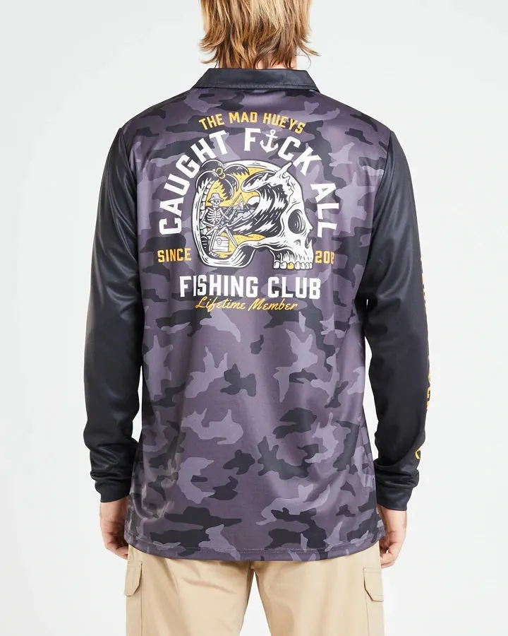 The Mad Hueys Fk All Club 2 Long Sleeve Fishing Jersey Shirt