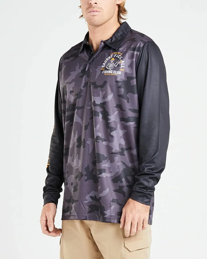 The Mad Hueys Fk All Club 2 Long Sleeve Fishing Jersey Shirt