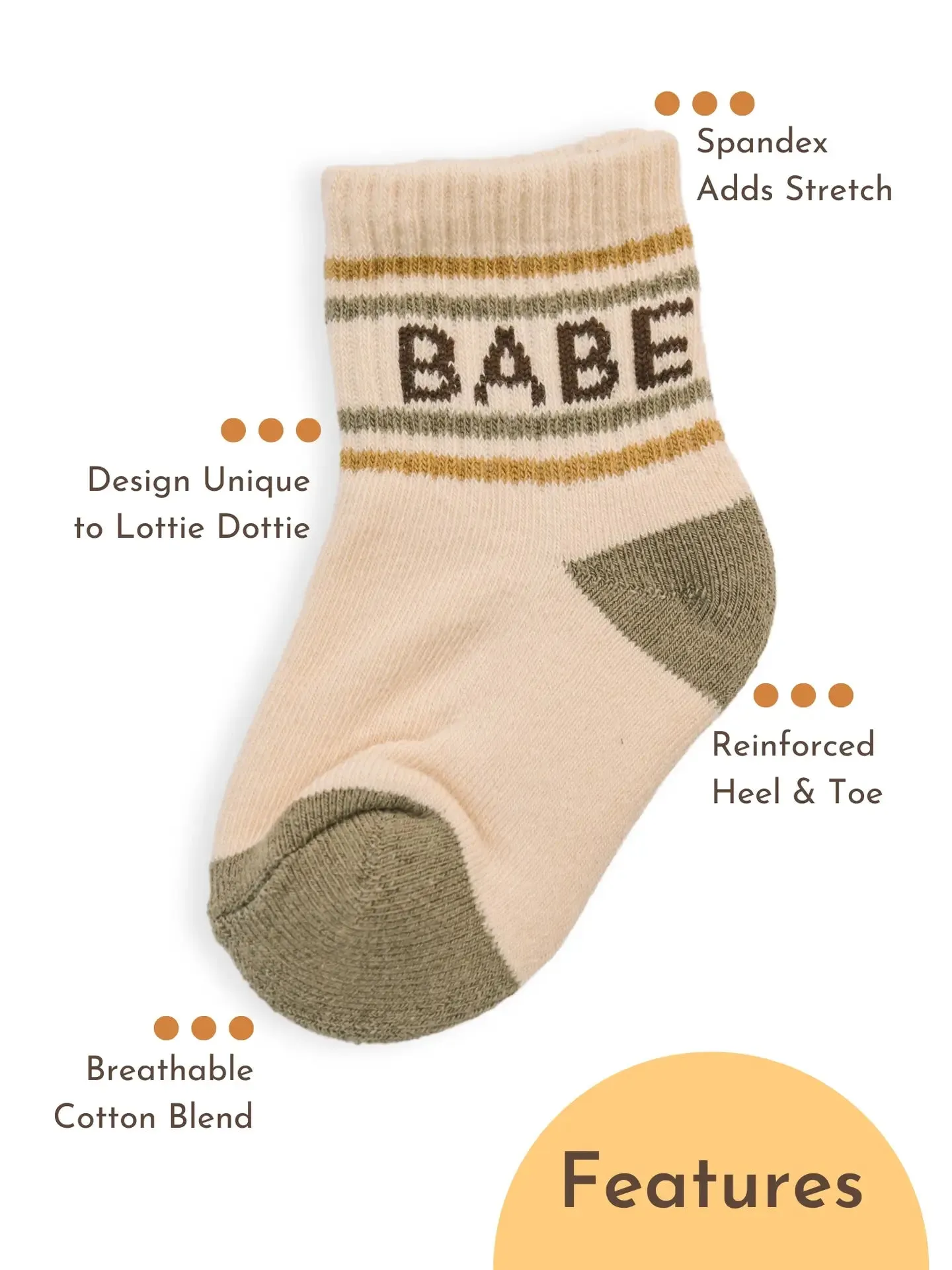 The Retro BABE   CHECKER Socks (Pack of 2) - KIDS