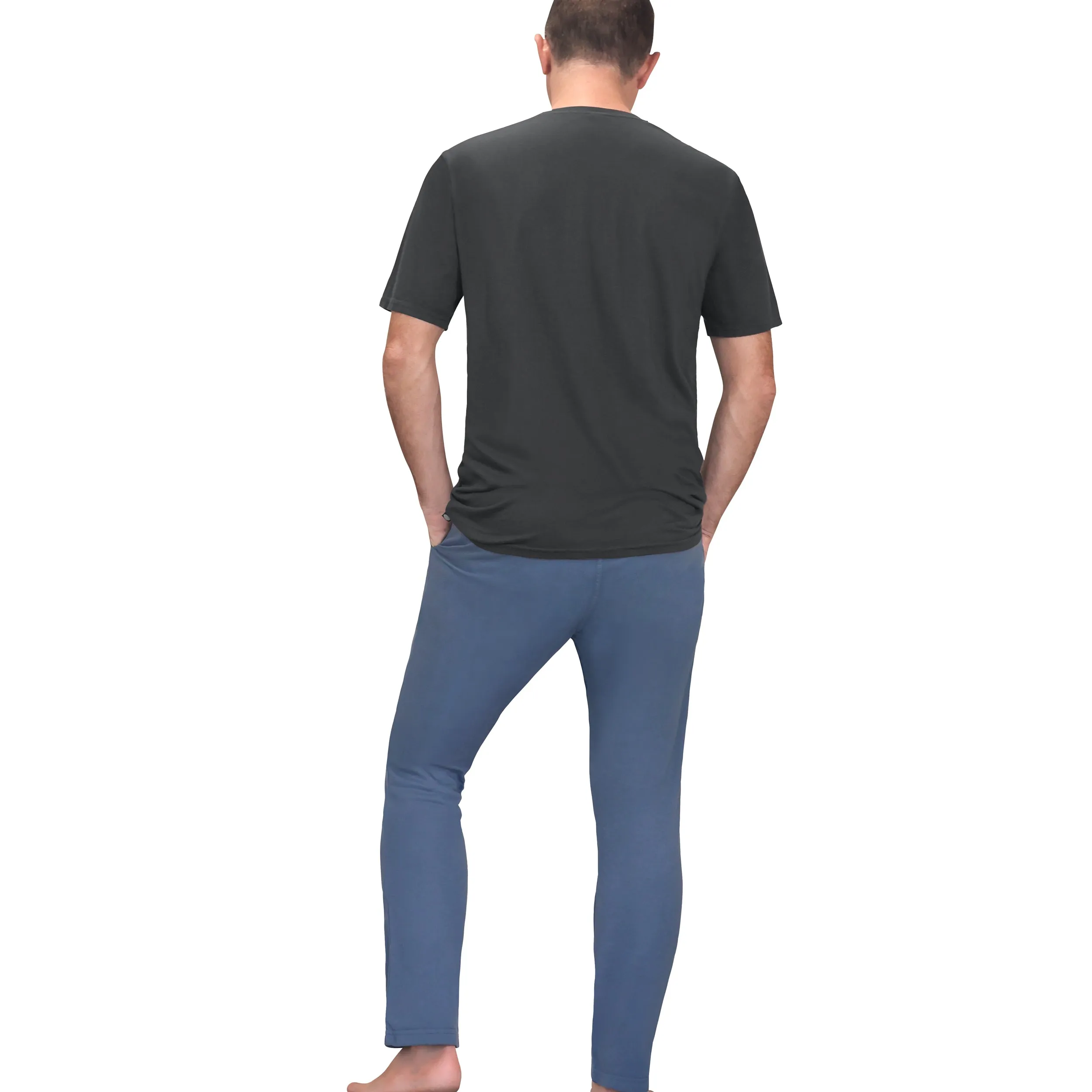 The Softest Mens Cotton Fleece Pant | Dark Navy