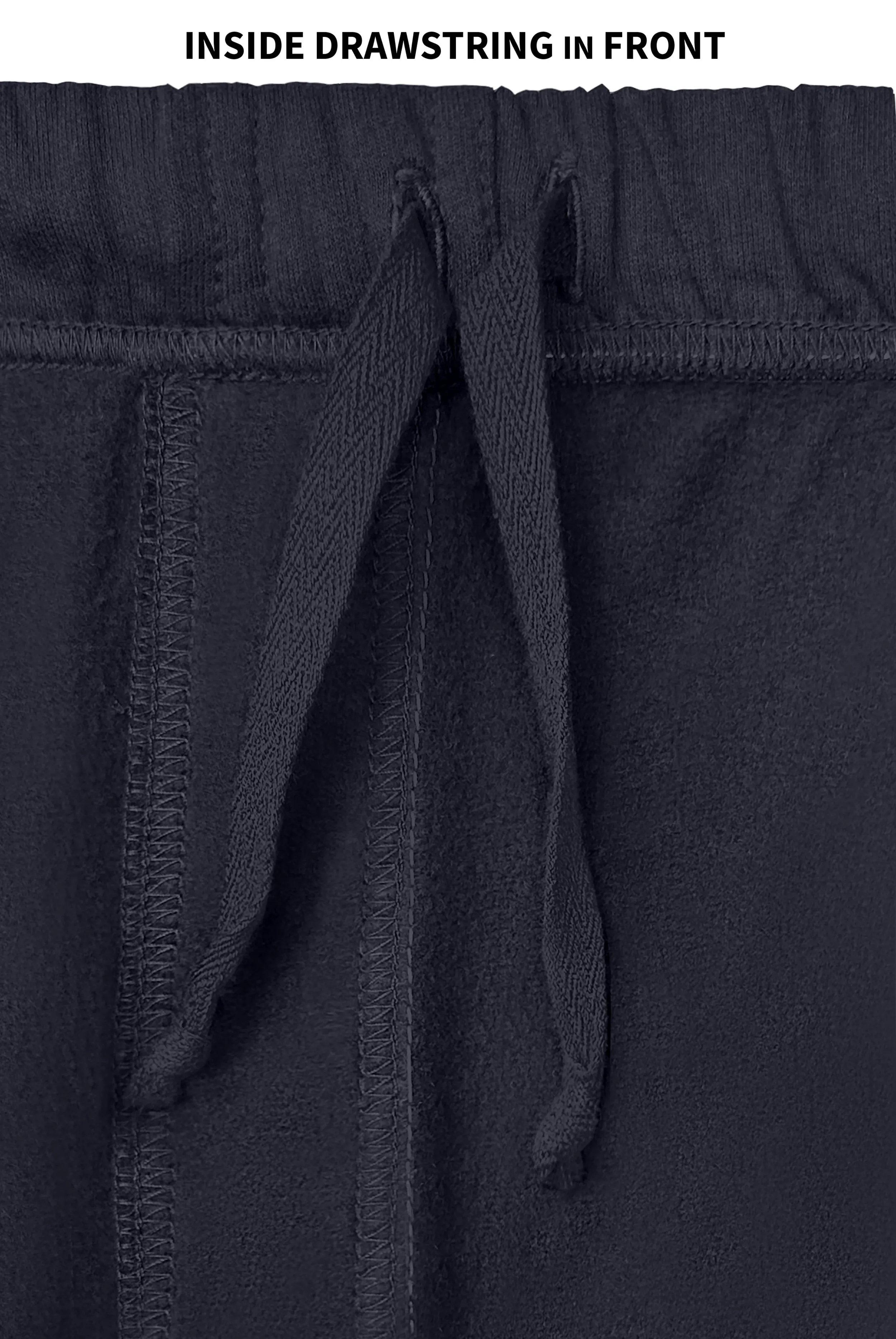 The Softest Mens Cotton Fleece Pant | Dark Navy
