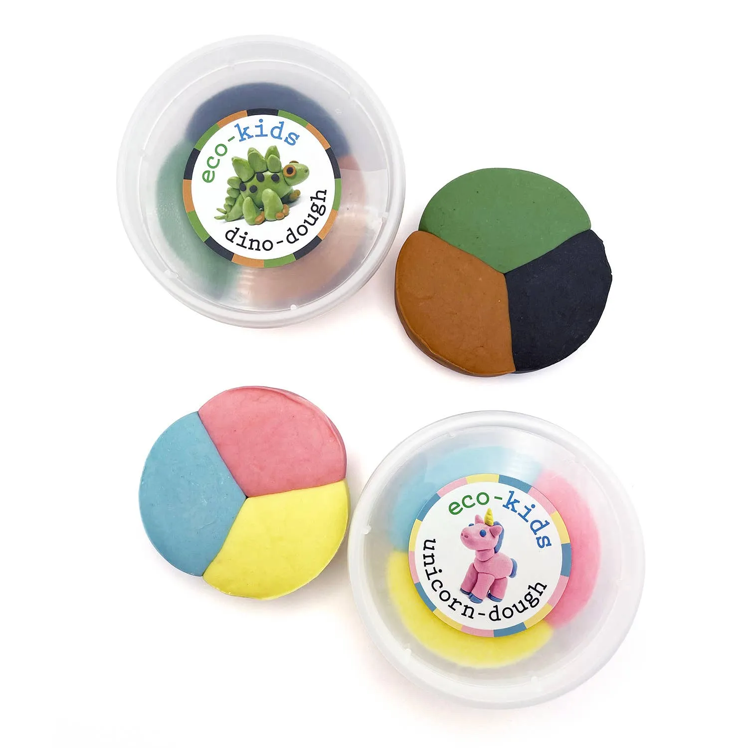 Tri-color Themed Eco Play Dough