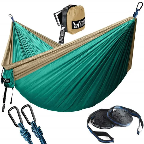 Upgrade Camping Hammock Outdoor Tourist Hanging Hammocks Portable Parachute Nylon Hiking Hammock