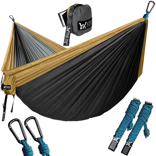 Upgrade Camping Hammock Outdoor Tourist Hanging Hammocks Portable Parachute Nylon Hiking Hammock