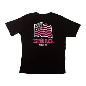 USA Ball End Flag T-Shirt MD