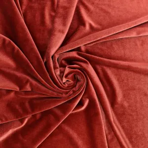 Velour - Dusky pink, Terracotta