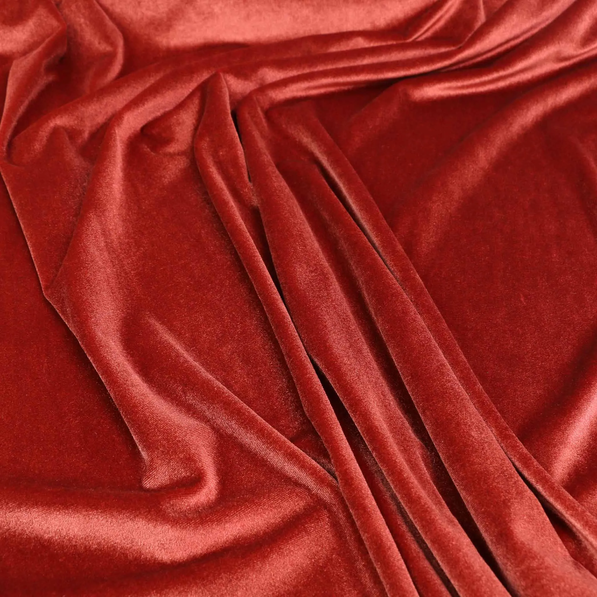 Velour - Dusky pink, Terracotta