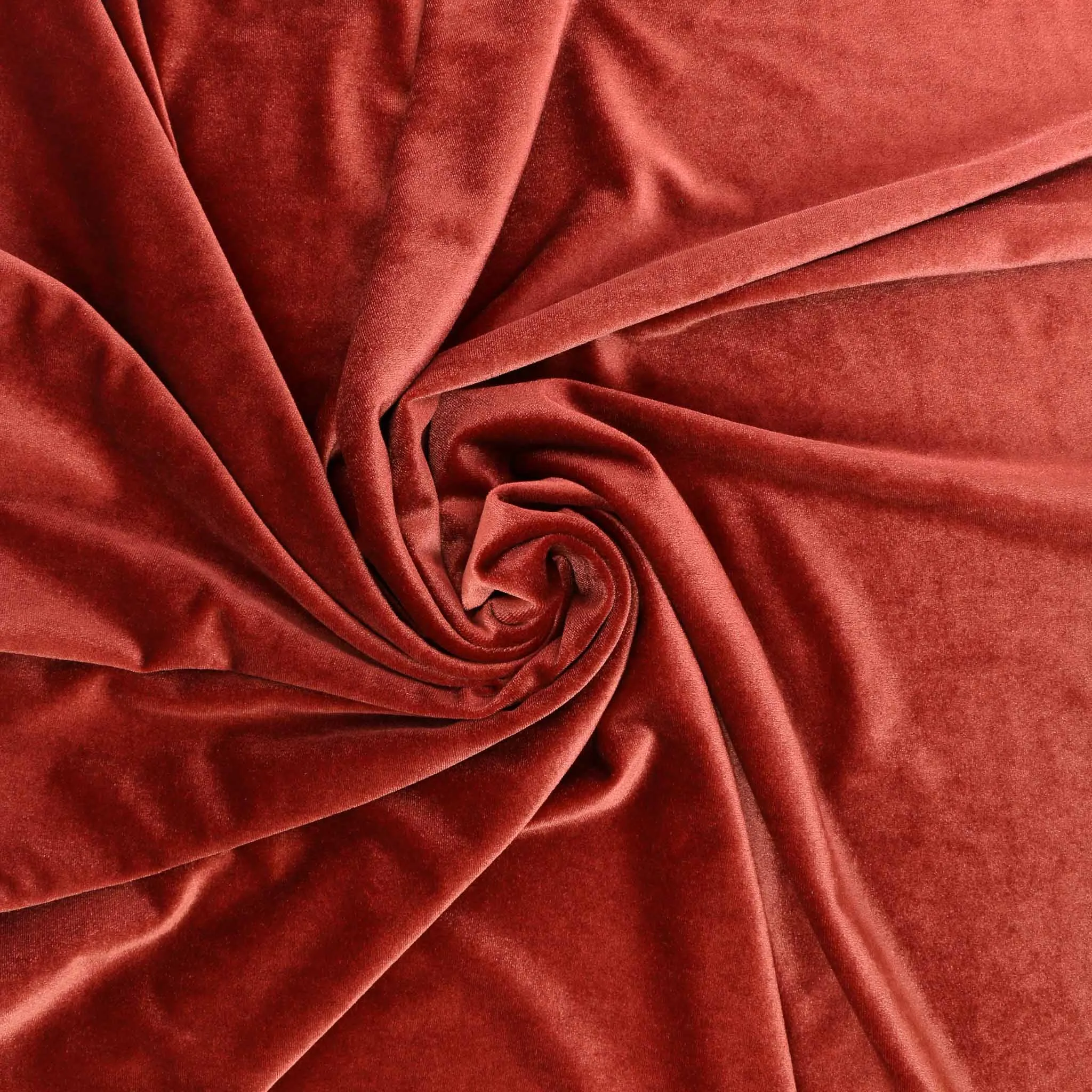Velour - Dusky pink, Terracotta