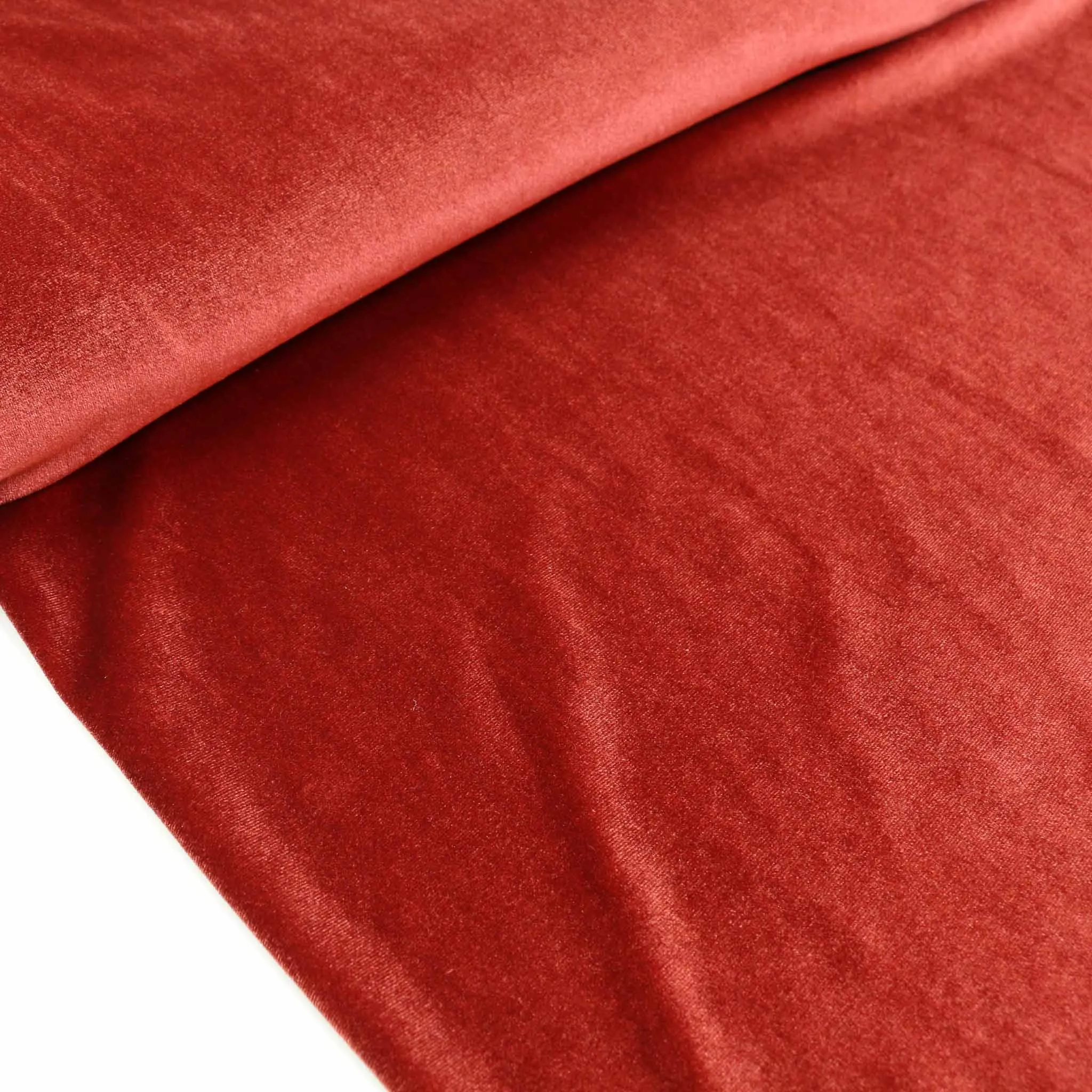 Velour - Dusky pink, Terracotta
