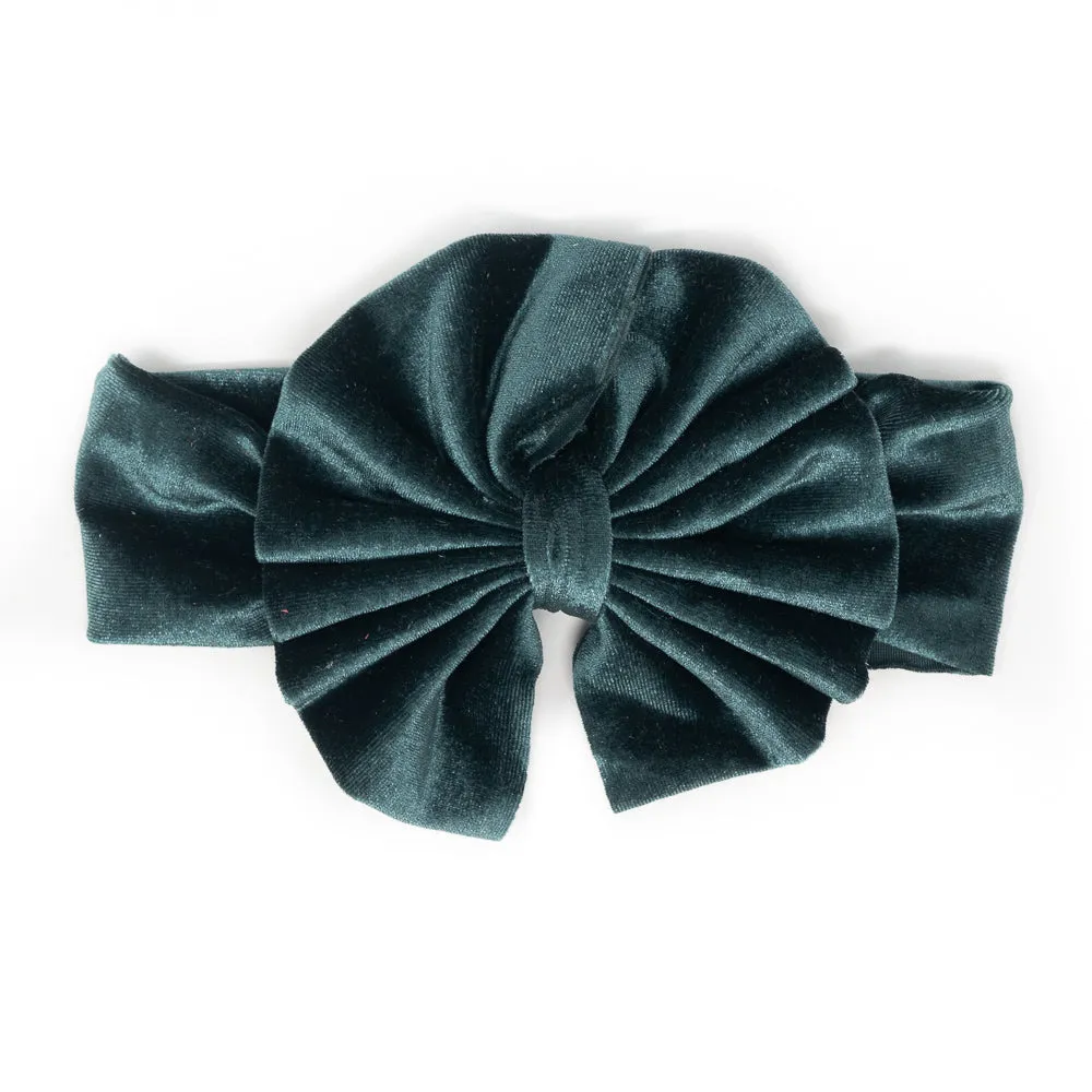 Velvet Bow Headband (Clearance)