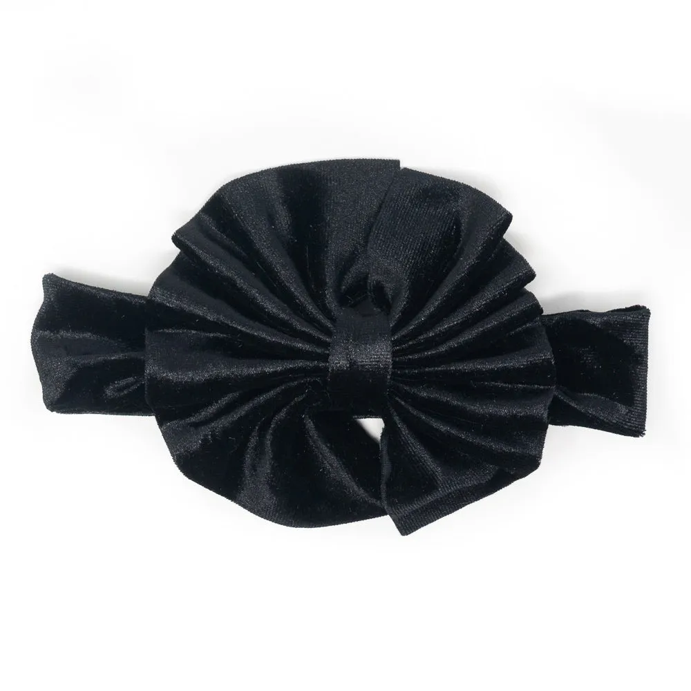 Velvet Bow Headband (Clearance)
