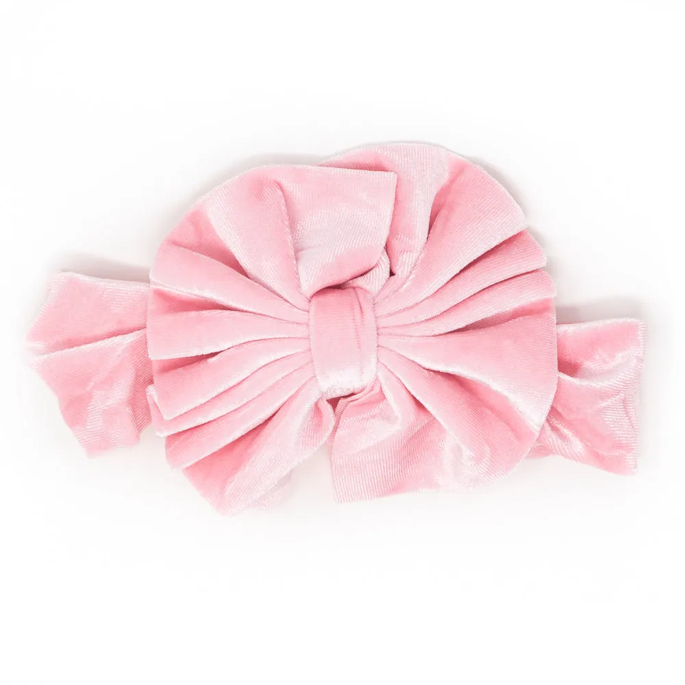 Velvet Bow Headband (Clearance)