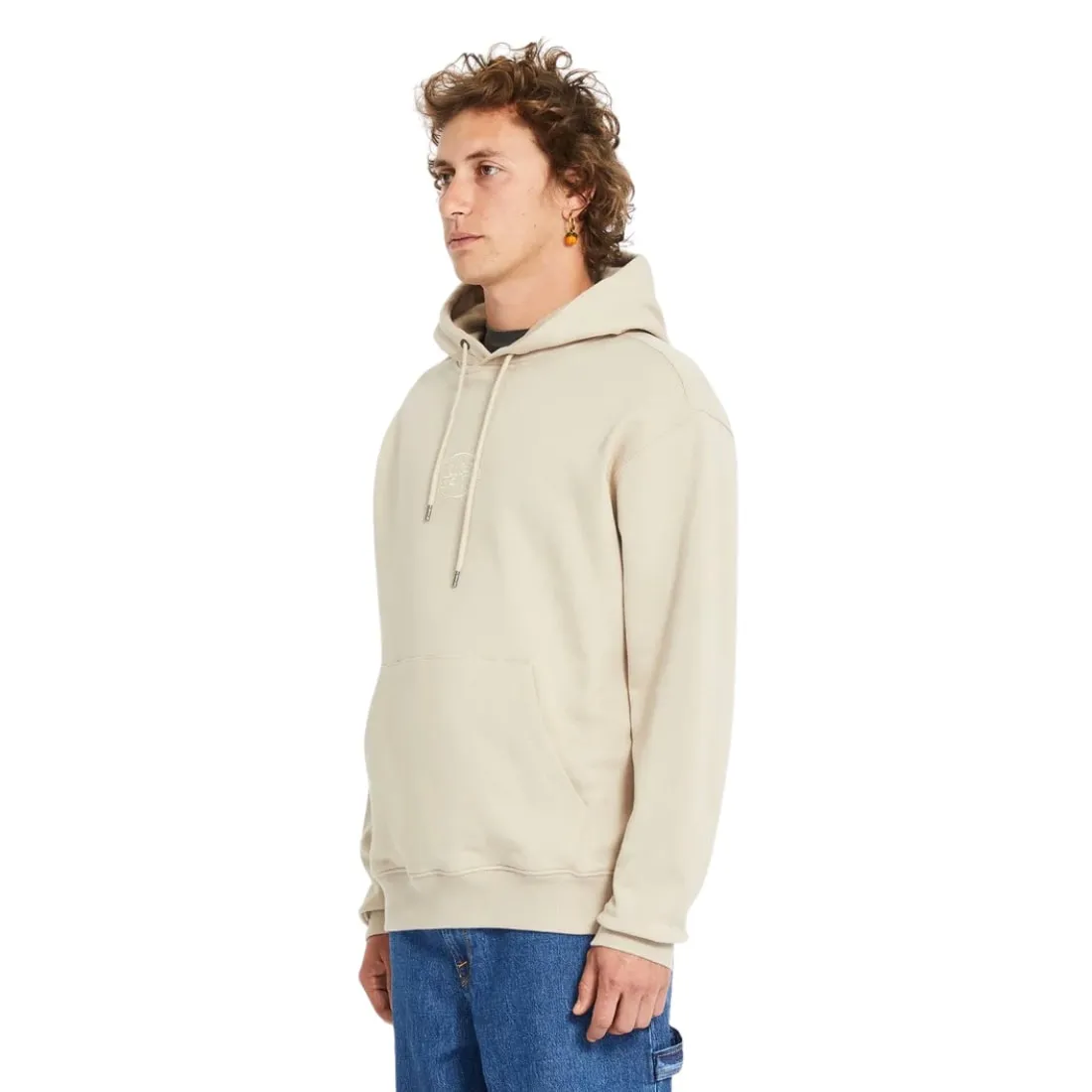 Volcom Handerry Pullover Hood - Light Khaki