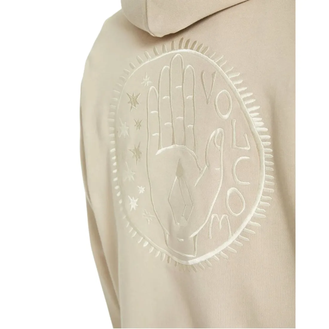 Volcom Handerry Pullover Hood - Light Khaki