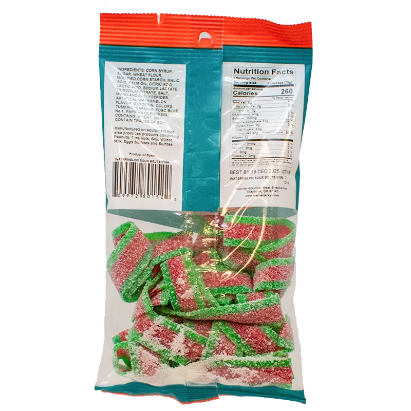 Watermelon Sour Belts